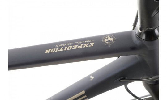 rower trekingowy unibike expedition man 2025 granatowy